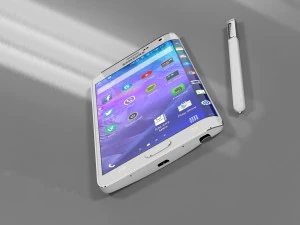 Samsung Galaxy Note Edge 3D Modell