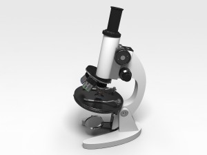 microscope 3D Model