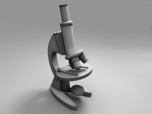 microscope 3D Модель