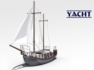sailboat 3D Model