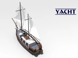 sailboat 3D Model