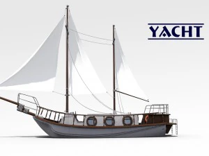 sailboat 3D Model