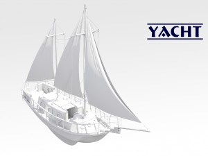 sailboat Model 3D