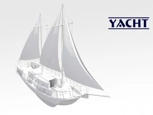sailboat 3D Model