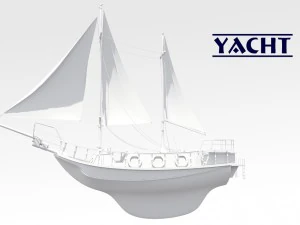 sailboat 3D Model