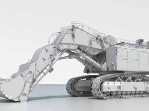 shovel r996 3D 模型