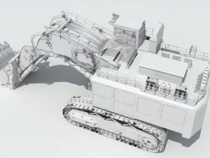 лопата р996 3D Модель