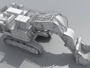 лопата р996 3D Модель