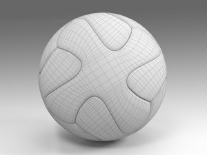 euro 2016 ball beau jeu official uefa Modello 3D