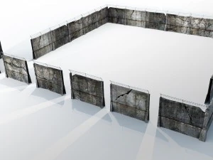 fence detailed 3D Model