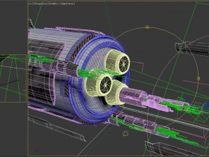 in the core 3D Model