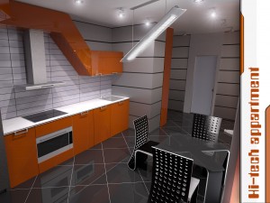 apartment high tech 3D मॉडल