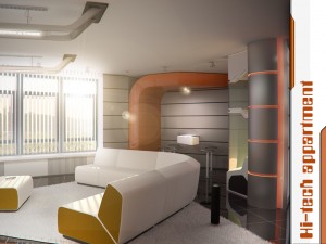 apartment high tech 3D मॉडल