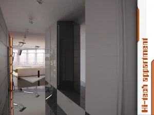 apartamento de alta tecnolog&iacute;a Modelo 3D