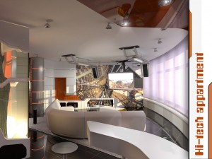 apartment high tech 3D मॉडल