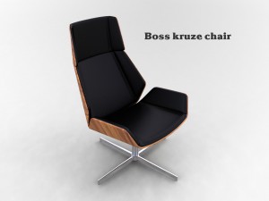 boss kruze chair 3D 模型