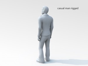 casual man 02 rigged lowpoly 3D मॉडल