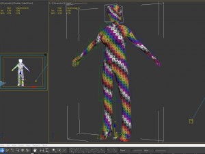 casual woman rigged lowpoly 3D Model
