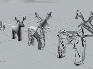 sleigh of santa claus 3D Model