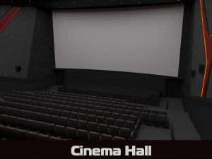 cinema hall 3D Model