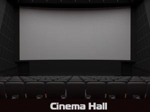 cinema hall 3D-Modell