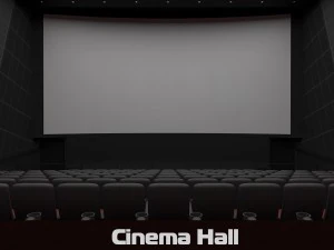 cinema hall 3D Model