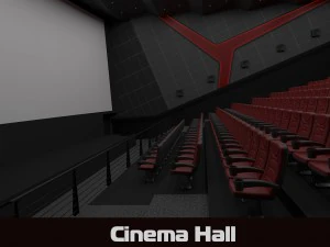 cinema hall 3D Model
