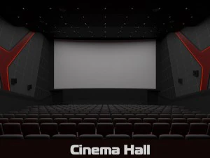 cinema hall 3D Model