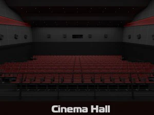 cinema hall 3D Model