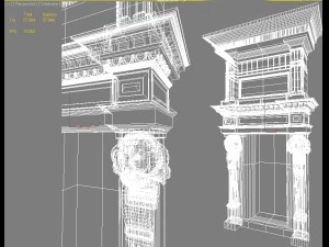classical fireplace 3D Model