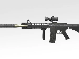 fucile colt c8 canadese Modello 3D