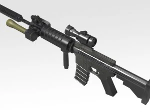 colt c8 canada rifle 3D Model
