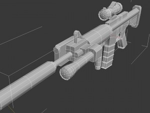 colt c8 canada rifle 3D Модель