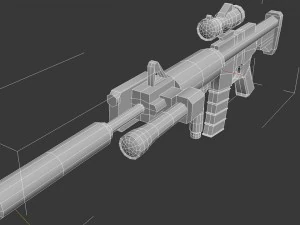 colt c8 canada rifle 3D Model