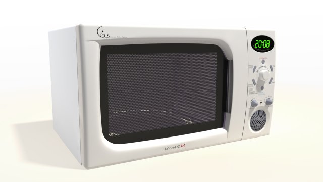 daewoo microwave stove Modèle 3D .c4d .max .obj .3ds .fbx .stl .blend 