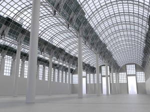 depot hangar Model 3D