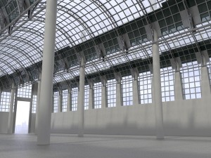 depot hangar Model 3D