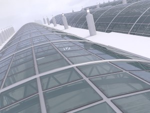 depot hangar Model 3D