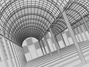 depot hangar Model 3D