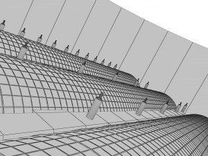 depot hangar Model 3D