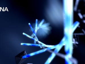 dna animated Modello 3D
