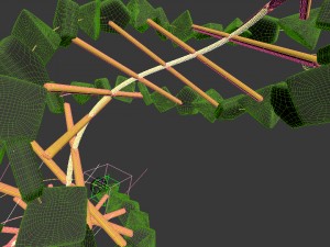 dna animated Modello 3D