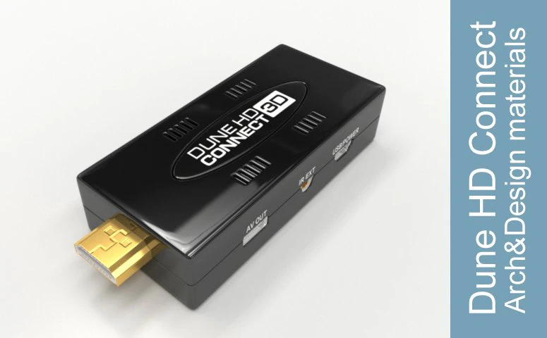 dune hd connect smart tv 3d 3D Model .c4d .max .obj .3ds .fbx .stl .blend 