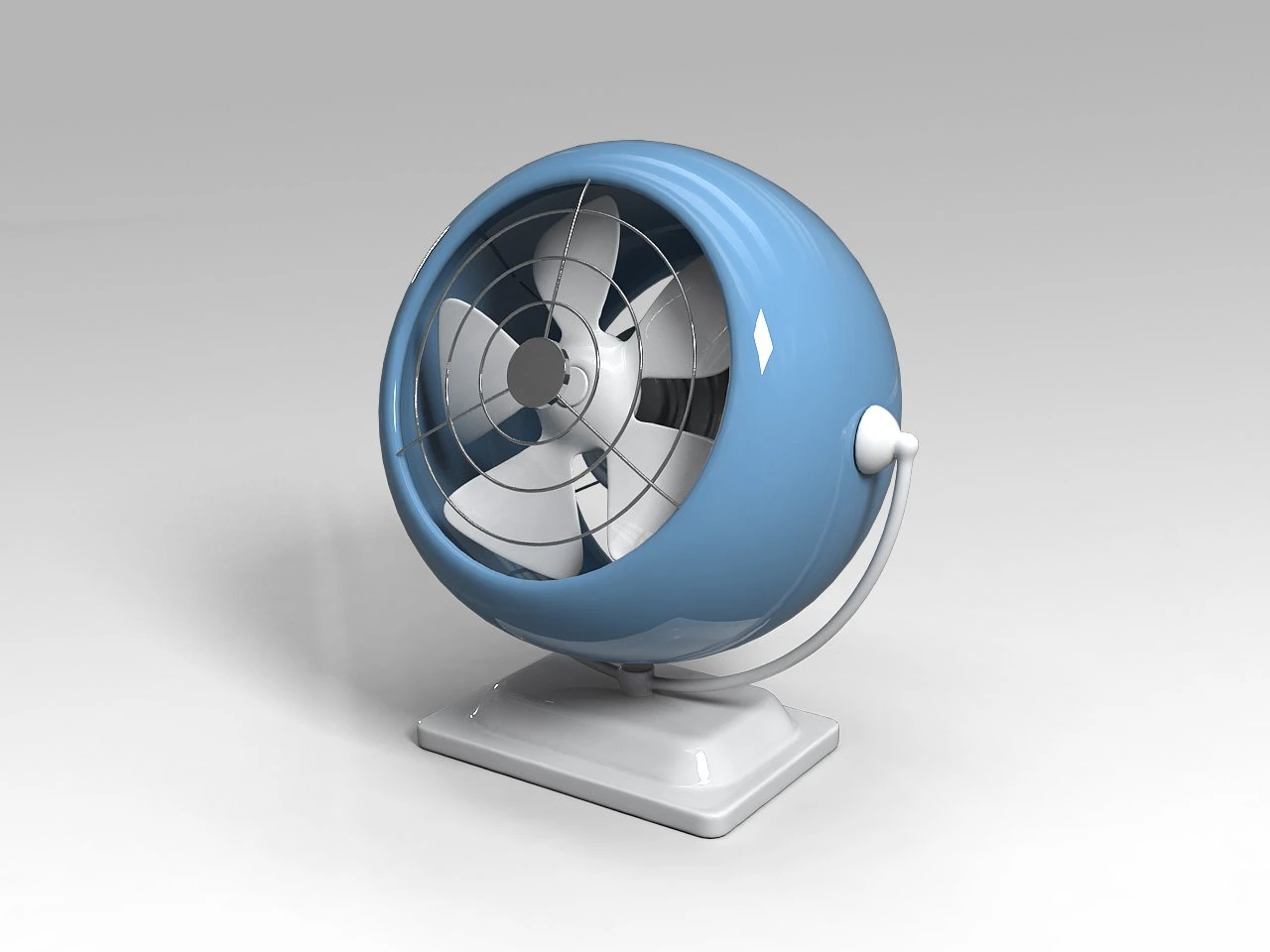 fan 3D Model .c4d .max .obj .3ds .fbx .stl .blend