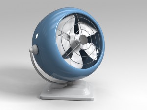 fan Modello 3D