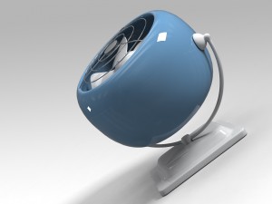 fan Modello 3D