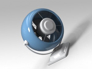 fan Modello 3D