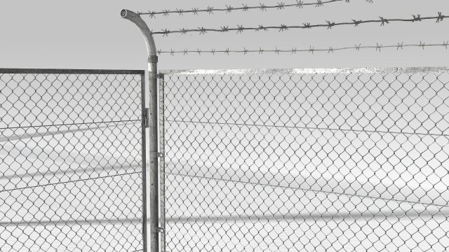 Rabitz Fence 40000 Tris 3d Model In Miscellaneous 3dexport