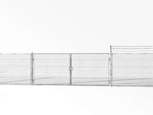 rabitz fence 40000 tris 3D Model