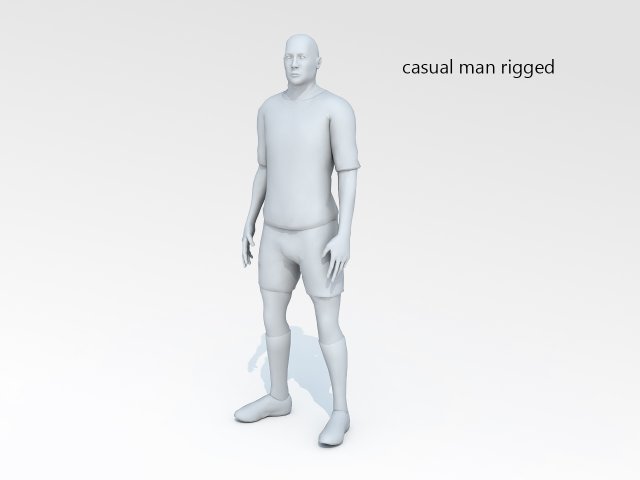 casual man 04 rigged Modelo 3D .c4d .max .obj .3ds .fbx .stl .blend 